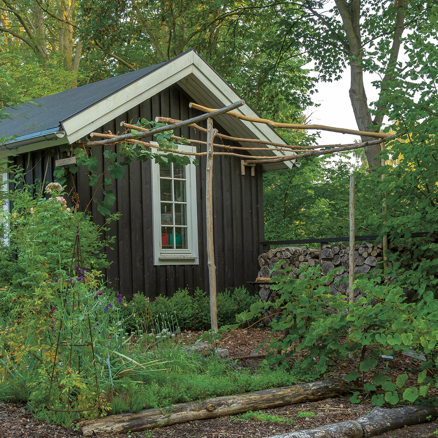 Byg pergola — Trin for trin: Rustik gør-det-selv-pergola | ISABELLAS