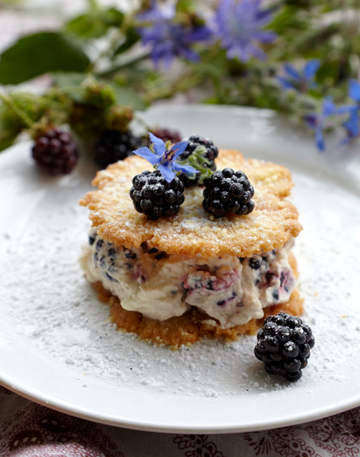 Dessert Med Brombær | ISABELLAS